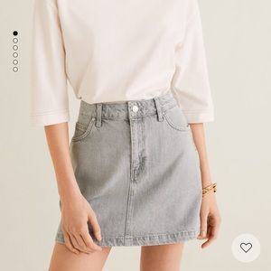 Denim skirt